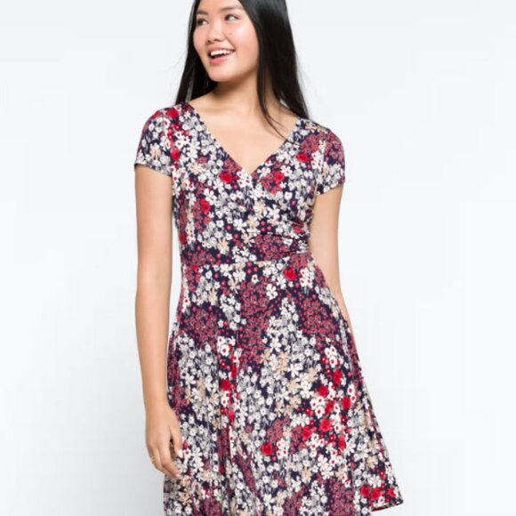 Knit Dress - Multi Color Print - Picture 7 of 10